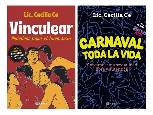 Vinculear + Carnaval - Cecilia Ce - Planeta - 2 Libros 