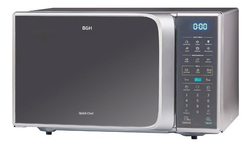 Imagen 3 de 10 de Microondas Bgh Digital Eco 23litros 800w B223ds20 Digiya