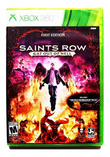 Saints Row Gat Out Of Hell Nuevo - Xbox 360 + Envío Express