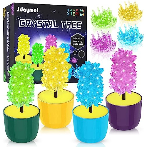 Crystal Growing Kit, Science Kits For Kids Age 8-12, Di...
