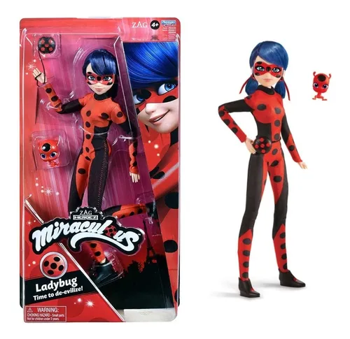 Muñeca Articulada Miraculous Ladybug Hora De Descumatizar