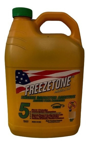 Liquido Refrigerante Freezetone Verde Original Usa 3.79l
