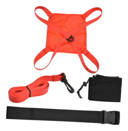 Ch Paracaídas De Natación Resistencia A La Rojo 40 Cm