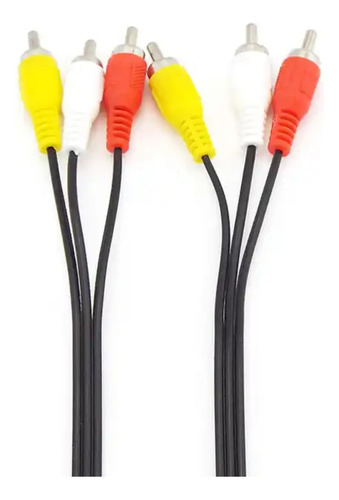 Cables De Rca A Rca De 3 Salidas 1.5m - Tienda Física