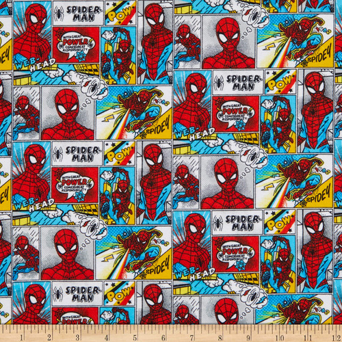 Brillante Franela Diseño Comics Spider-man