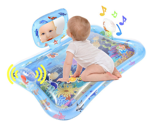 A Cushion Time Tummy For Niño, Agua, Bebé, Juega Con