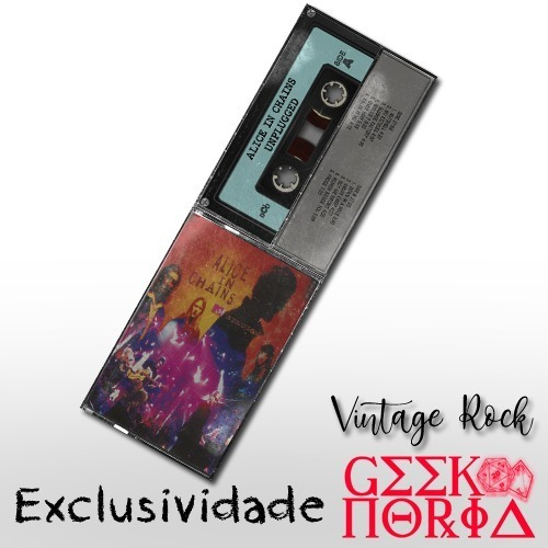 Marcador Magnético Vintage Tape Rock - Alice In Chains