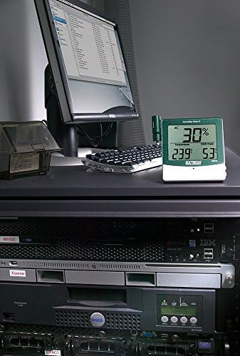 Metros Hygro-thermometer Alerta De Humedad Con Punto De Rocí