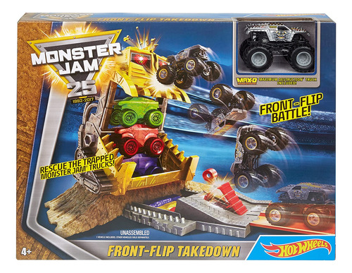 Set De Juego Pista De Autos De Hot Wheels Monster Jam