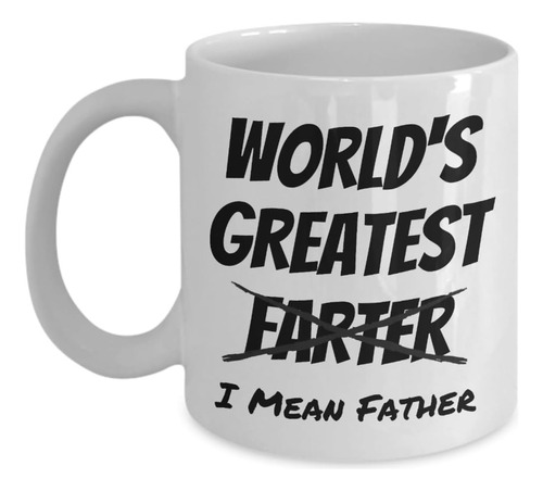 Divertida Taza De Café Para El Mejor Papá, El Mejor Farter D