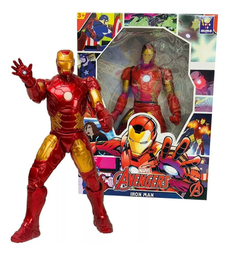 Marvel Avengers Figura De Acción Iron Man 50cm Original 