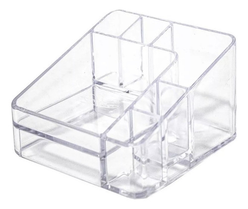 Organizador De Cosméticos com 6 Divisórias Cristal Dello