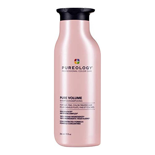 Pureology Champu De Volumen Puro, Para Cabello Plano, Fino,