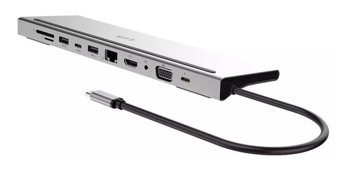 Hub Adaptador 11 En 1 Dock Station Usb C 3.0 Hdmi 4k Usb Lcs