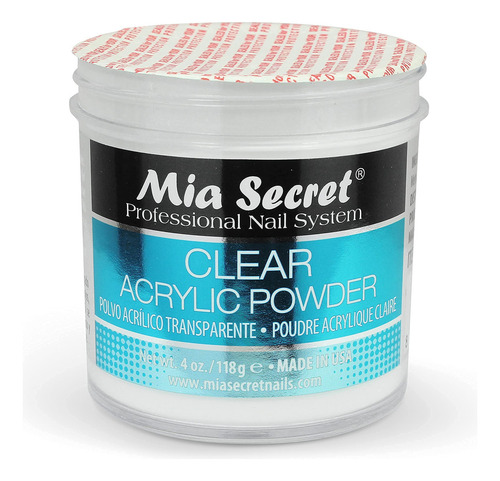 Mia Secret Professional Acrylic Nail System Clear Acrylic Po
