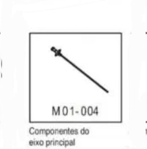 Fenix 1306 - H-18 - Componentes Do Eixo Principal (m01-004)