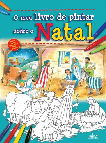 Libro O Meu Livro De Pintar Sobre O Natal