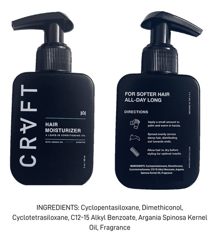 Condicionador Leave-in Hair Craft Co. Crvft Daily 90ml Para