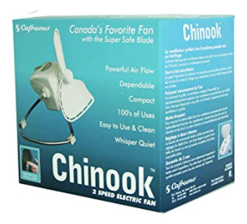 Caframo Chinook. Ventilador De Escritorio De 2 Velocidades. 