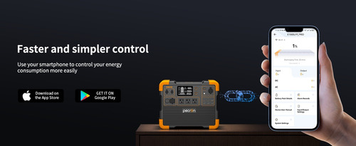 Generador Solar Portátil Pecron E800 Lfp 1200w - Litio 768wh