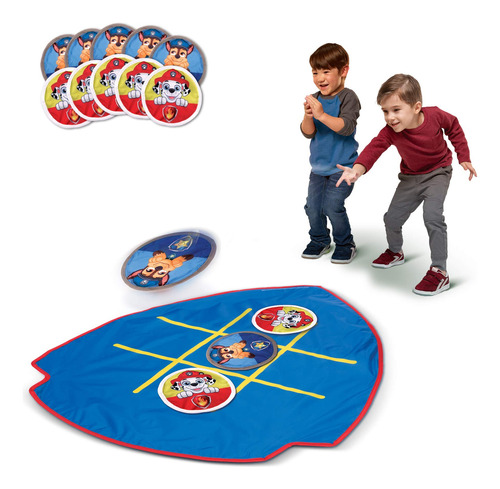 Tic Tac Toss Game Paw Patrol Para Ambientes Internos E Exter