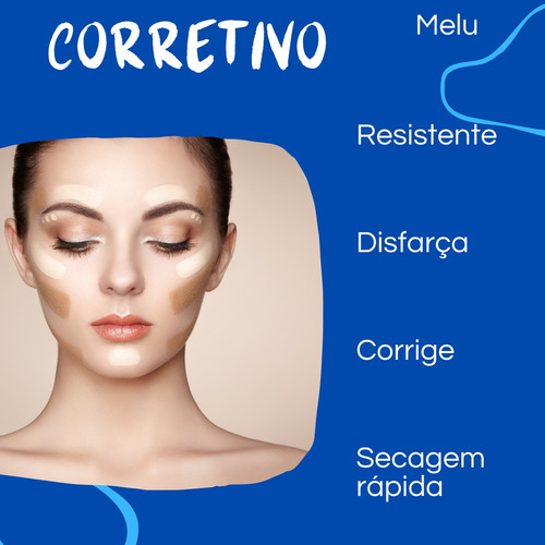 Corretivo Facial Líquido Melu By Ruby Rose Tonalidade Me110