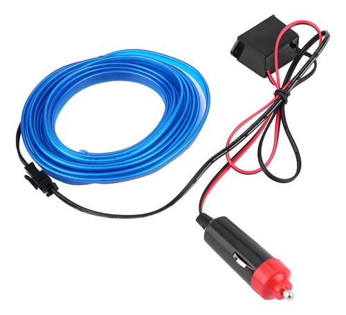 Panel Interior Led Frío Azul Con Panel Neon Strip Dc, 12 V,