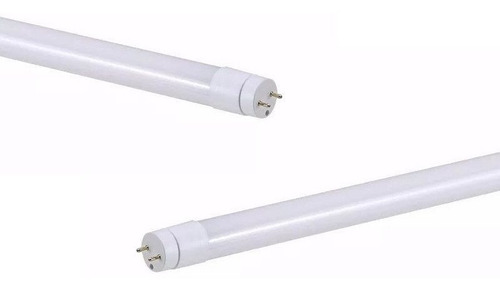Imagen 2 de 8 de Pack X25un Tubo Led 18w = 36w 1200mm Vidrio Frío