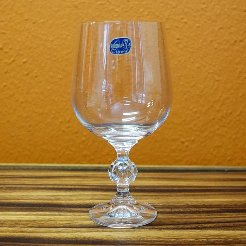 Imagen 4 de 6 de Copa Cristal Bohemia Original Claudia 455ml Set X 6