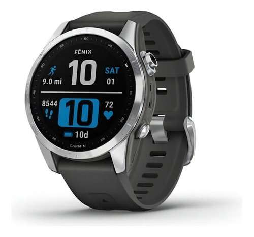 Garmin Fenix 7s Estandar Plata (42mm) Color De La Caja Gris