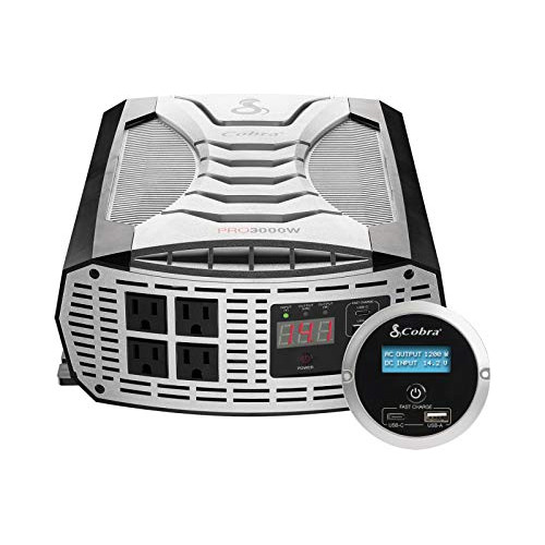 Inversor De Corriente Cobra Pro De 3000 W De Calidad Profesi