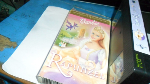 Vhs Barbie Como Rapunzel