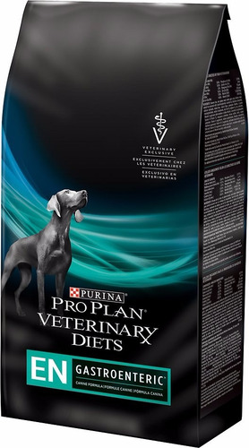 Imagen 2 de 3 de Alimento Pro Plan Veterinary Diets EN Gastroenteric para perro todos los tamaños sabor mix en bolsa de 2 kg
