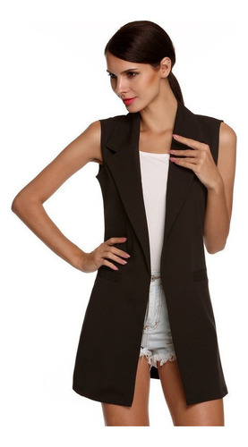 Chaleco Blazer Para Mujer Casual- Formal