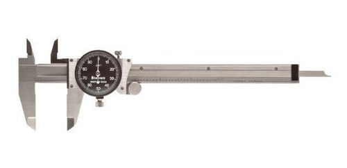 Starrett B120a-6 Calibrador Del Dial, De Acero Inoxidable, N