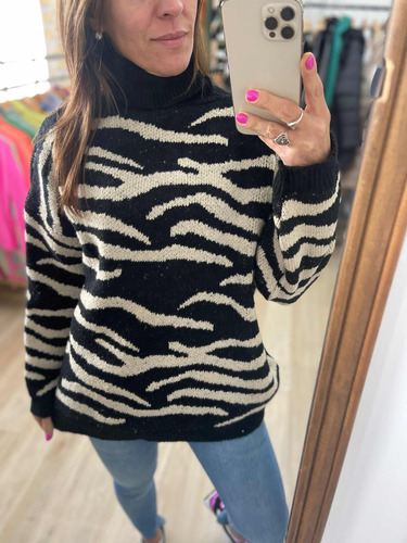 Sweater Poleron Amplio Mujer The Big Shop