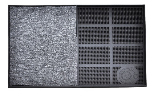 Tapete 60x40 Sanitizante + Secador Zapato Calidad Uso Rudo