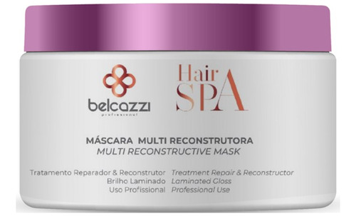 Belcazzi Hair Spa Multi Reconstrutor Máscara 250 Gr