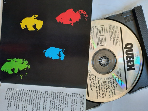 Queen- Hot Space - Cd - Made In Holland