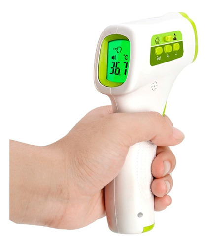 Termometro Laser Digital Infravermelho Febre De Testa Bebe