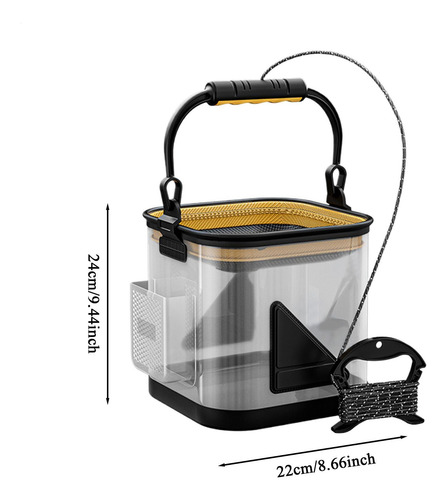 Cubo De Cebo Para Bolsa De Transparente Para Cebo Contenedor