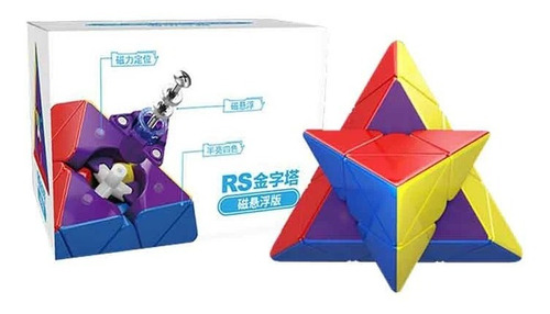 Pyraminx Pirámide Rs3m Cubo Magnético Profesional Económico
