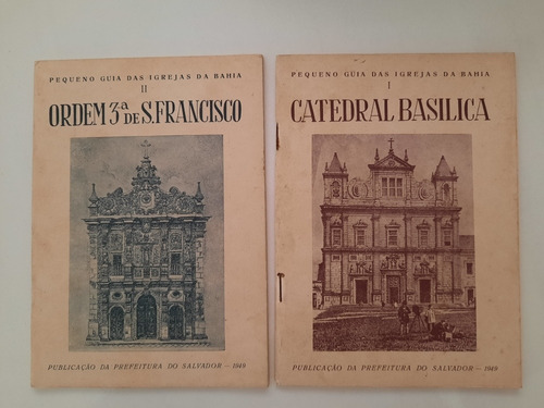 Guia Das Igrejas Da Bahia Brasil 1949 4un 2540 (Usado)