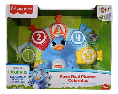 Fisher Price Linkimals Pavo Real Plumas Coloridas En Español