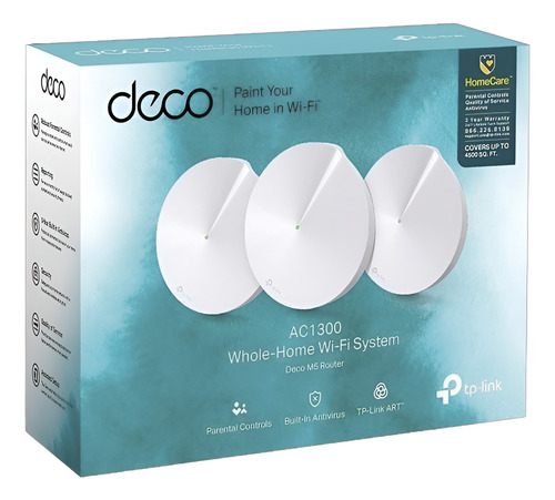 Tp-link Kit 3 Routers Inalámbricos, Doble Banda Para Hogar