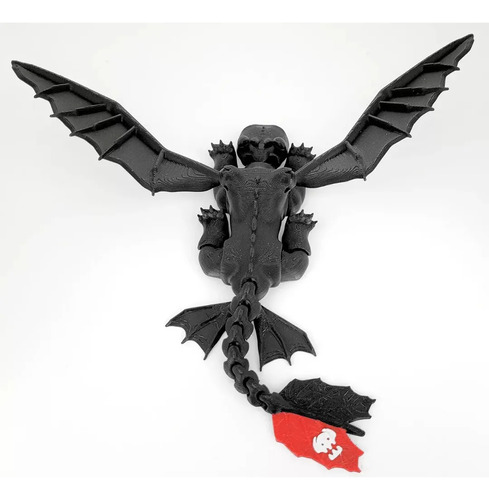 Pack Stl Chimuelo Y Furia Luminosa 3d Articulados
