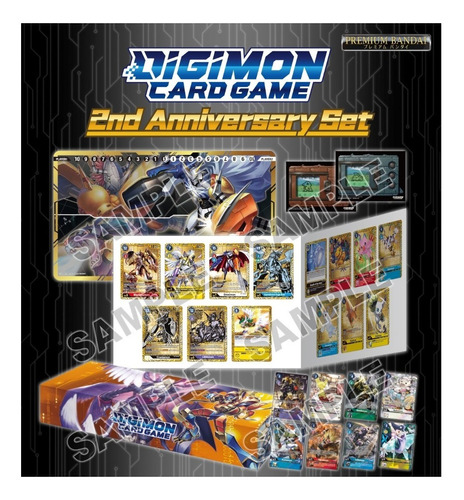 Digimon Card Game 2nd Aniversary Set