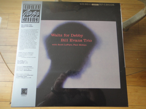 Bill Evans Trio Waltz 4 Debby Vinilo Sellado Ojc Craft 2023