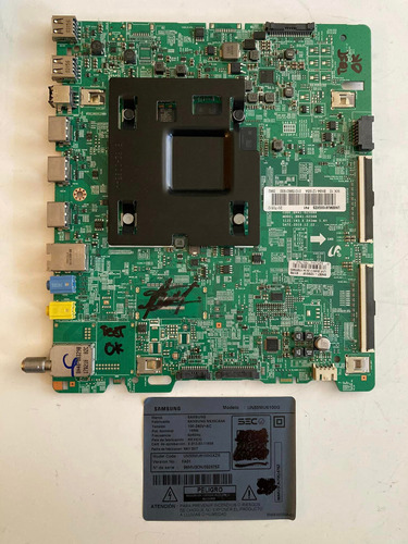 Placa Madre O Mainboard Televisor Samsung Un55mu6100g