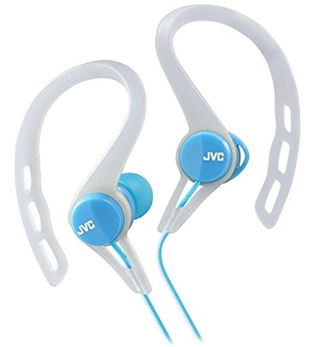 Jvc Haecx20 A Deportes Clip Auriculares Azul